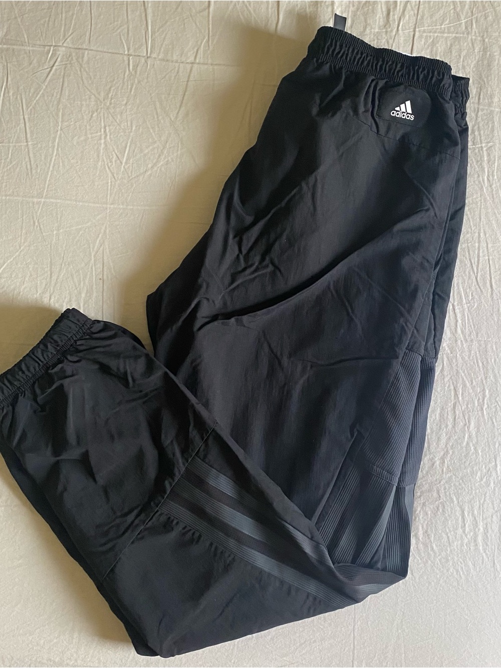 Adidas PrimeGreen Athletic Cuffed Joggers with Green Drawcord and 2 Side Pockets - Picture 5 of 6